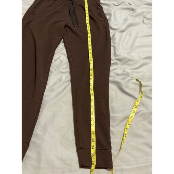 All In Motion Active Pants Mens Small Moisture Wicking Quick Dry Maroon - Picture 5 of 6